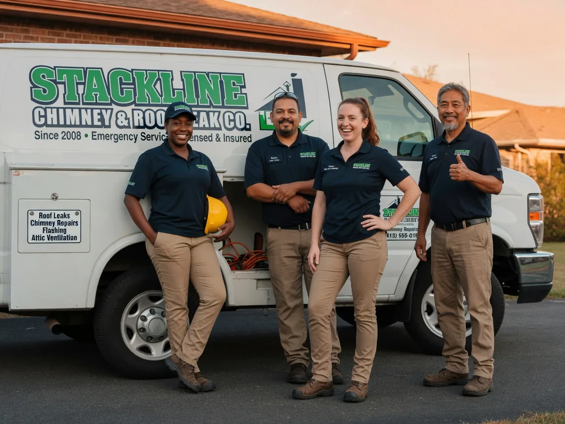 Chimney flashing repair company in Quecreek, PA